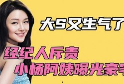 大s经纪人爆料大s的视频,大S真实生活曝光